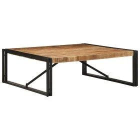 Mesa de centro de madera maciza de mango rugosa 100x100x35 cm von , Couchtisch - Ref: Foro24-4016667, Preis: 144,06 €, Rabatt: %