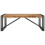 Mesa de centro de madera maciza de mango rugosa 100x100x35 cm by , Coffee table - Ref: Foro24-4016667, Price: 144,06 €, Disco...