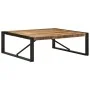 Mesa de centro de madera maciza de mango rugosa 100x100x35 cm by , Coffee table - Ref: Foro24-4016667, Price: 144,06 €, Disco...