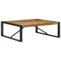 Mesa de centro de madera maciza de mango rugosa 100x100x35 cm by , Coffee table - Ref: Foro24-4016667, Price: 144,06 €, Disco...
