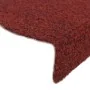 Self-adhesive stair tread mat 20 units red 65x21x4 cm by , Stair mats - Ref: Foro24-3365647, Price: 60,42 €, Discount: %