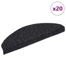 Selbstklebende Treppenmatte, 20 Stück, schwarz, 65x21x4 cm. von , Treppenmatten - Ref: Foro24-3365645, Preis: 53,51 €, Rabatt: %