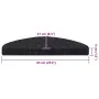 Selbstklebende Treppenmatte, 20 Stück, schwarz, 65x21x4 cm. von , Treppenmatten - Ref: Foro24-3365645, Preis: 53,51 €, Rabatt: %