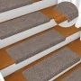 Self-adhesive stair tread mat, 30 units, cream color, 65x21x4 cm by , Stair mats - Ref: Foro24-3365700, Price: 81,37 €, Disco...
