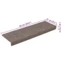Alfombrilla autoadhesiva escalera 30 uds crema 65x21x4 cm de , Alfombrillas para escalones - Ref: Foro24-3365700, Precio: 81,...