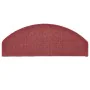 Stair tread mat 30 units red 65x24x4 cm by , Stair mats - Ref: Foro24-3365763, Price: 101,16 €, Discount: %