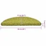Alfombrilla escalera 30 uds verde 56x17x3 cm de , Alfombrillas para escalones - Ref: Foro24-3365810, Precio: 135,37 €, Descue...