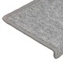 Stair tread mat 30 units 65x21x4 cm light gray by , Stair mats - Ref: Foro24-3365768, Price: 129,93 €, Discount: %