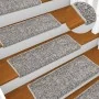 Alfombrilla escalera 30 uds 65x21x4 cm gris de , Alfombrillas para escalones - Ref: Foro24-3365825, Precio: 180,58 €, Descuen...
