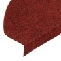 Alfombrilla autoadhesiva escalera 30 uds rojo 65x22,5x3,5 cm de , Alfombrillas para escalones - Ref: Foro24-3365915, Precio: ...