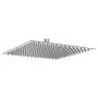Square rain effect shower head made of stainless steel 304, 25x25 cm by , shower heads - Ref: Foro24-4103913, Price: 19,95 €,...