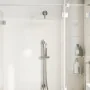Square rain effect shower head made of stainless steel 304, 25x25 cm by , shower heads - Ref: Foro24-4103913, Price: 19,95 €,...