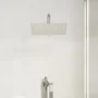 Square rain effect shower head made of stainless steel 304, 25x25 cm by , shower heads - Ref: Foro24-4103913, Price: 19,95 €,...
