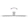 Square rain effect shower head made of stainless steel 304, 25x25 cm by , shower heads - Ref: Foro24-4103913, Price: 19,95 €,...
