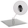 Square rain effect shower head made of stainless steel 304, 25x25 cm by , shower heads - Ref: Foro24-4103913, Price: 19,95 €,...