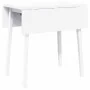 Solid white rubberwood dining table by , Kitchen and dining tables - Ref: Foro24-4102534, Price: 129,25 €, Discount: %