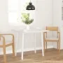 Esstisch aus massivem weißem Kautschukholz von , Küchen- und Esstische - Ref: Foro24-4102534, Preis: 129,25 €, Rabatt: %