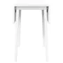 Solid white rubberwood dining table by , Kitchen and dining tables - Ref: Foro24-4102534, Price: 129,25 €, Discount: %