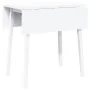 Solid white rubberwood dining table by , Kitchen and dining tables - Ref: Foro24-4102534, Price: 129,25 €, Discount: %