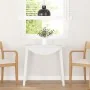 Esstisch aus massivem weißem Kautschukholz von , Küchen- und Esstische - Ref: Foro24-4102529, Preis: 140,17 €, Rabatt: %