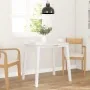 Esstisch aus massivem weißem Kautschukholz von , Küchen- und Esstische - Ref: Foro24-4102529, Preis: 140,17 €, Rabatt: %