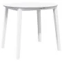 Esstisch aus massivem weißem Kautschukholz von , Küchen- und Esstische - Ref: Foro24-4102529, Preis: 140,17 €, Rabatt: %
