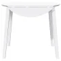 Esstisch aus massivem weißem Kautschukholz von , Küchen- und Esstische - Ref: Foro24-4102529, Preis: 140,17 €, Rabatt: %