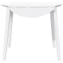 Mesa de comedor de madera maciza de caucho blanco de , Mesas de cocina y de comedor - Ref: Foro24-4102529, Precio: 140,17 €, ...