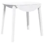 Mesa de comedor de madera maciza de caucho blanco de , Mesas de cocina y de comedor - Ref: Foro24-4102529, Precio: 140,17 €, ...