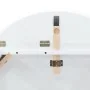Esstisch aus massivem weißem Kautschukholz von , Küchen- und Esstische - Ref: Foro24-4102529, Preis: 140,17 €, Rabatt: %