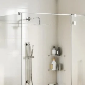Rain shower head made of stainless steel 304, rectangular, 30x20 cm. by , shower heads - Ref: Foro24-4103932, Price: 19,76 €,...