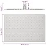 Rain shower head made of stainless steel 304, rectangular, 30x20 cm. by , shower heads - Ref: Foro24-4103932, Price: 19,76 €,...