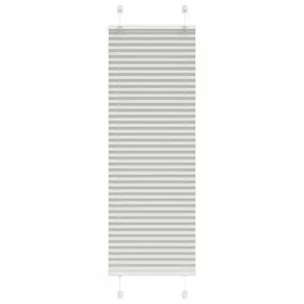 Light gray pleated blind 40x150 cm Fabric width 39.4 cm Polyester by , Blinds and blinds - Ref: Foro24-4015335, Price: 14,36 ...