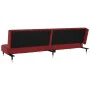 Sofá cama de 2 plazas terciopelo color vino tinto de , Sofás - Ref: Foro24-375879, Precio: 249,10 €, Descuento: %