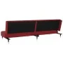 Zweiplätziges Schlafsofa aus Samt in Weinrot. von , Sofas - Ref: Foro24-375879, Preis: 249,14 €, Rabatt: %