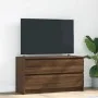 TV stand made of brown oak plywood, measuring 100x35x54 cm. by , TV Furniture - Ref: Foro24-861811, Price: 88,57 €, Discount: %