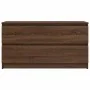 TV stand made of brown oak plywood, measuring 100x35x54 cm. by , TV Furniture - Ref: Foro24-861811, Price: 88,57 €, Discount: %