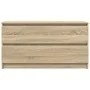 TV stand made of engineered wood in Sonoma oak, 100x35x54 cm. by , TV Furniture - Ref: Foro24-861807, Price: 86,10 €, Discoun...