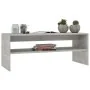 Mesa de centro madera contrachapada gris hormigón 100x40x40 cm de vidaXL, Mesas de centro - Ref: Foro24-800130, Precio: 42,88...