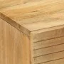 Set of 3 brown solid mango wood bathroom furniture pieces by , Bathroom furniture - Ref: Foro24-3310007, Price: 380,75 €, Dis...