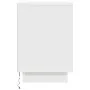 Bedside tables with LED lights 2 units white 38x34x50 cm by , Nightstands - Ref: Foro24-861284, Price: 100,25 €, Discount: %