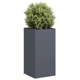 Jardinera de acero laminado en frío antracita 40x40x80 cm von , Töpfe und Pflanzgefäße - Ref: Foro24-860705, Preis: 102,57 €,...