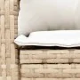 Silla mecedora de jardín con cojines ratán sintético beige de , Sillas de jardín - Ref: Foro24-4104197, Precio: 107,11 €, Des...