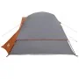 Waterproof gray and orange 4-person tent by , tents - Ref: Foro24-4009560, Price: 88,86 €, Discount: %