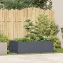 Anthracite grey steel planter 120x80x40 cm by , Pots and planters - Ref: Foro24-860747, Price: 94,95 €, Discount: %
