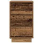 Nachttisch mit LED-Lichtern aus altem Holz 38x34x65 cm von , Nachttische - Ref: Foro24-861308, Preis: 70,18 €, Rabatt: %
