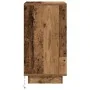 Bedside table with LED lights old wood 38x34x65 cm by , Nightstands - Ref: Foro24-861308, Price: 70,18 €, Discount: %