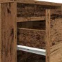 Nachttisch mit LED-Lichtern aus altem Holz 38x34x65 cm von , Nachttische - Ref: Foro24-861308, Preis: 70,18 €, Rabatt: %