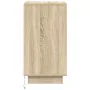 Nachttisch mit LED-Lichtern in Sonoma-Eiche, 38x34x65 cm. von , Nachttische - Ref: Foro24-861303, Preis: 70,79 €, Rabatt: %