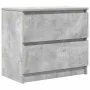 Engineered wood TV stand in concrete gray, 60x35x54 cm. by , TV Furniture - Ref: Foro24-861781, Price: 64,12 €, Discount: %